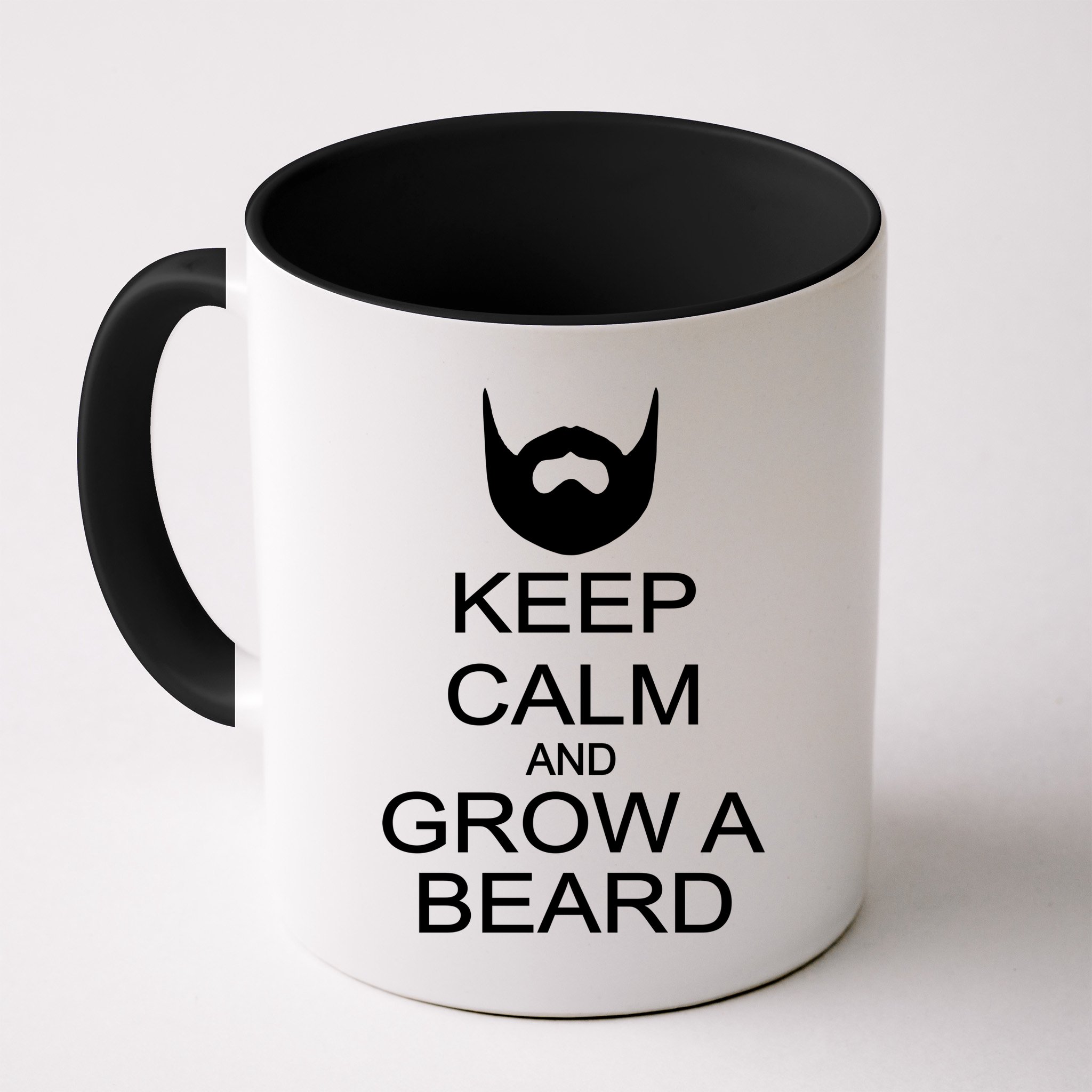 Keep Calm and Grow a Beard Mug