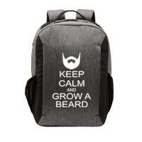 Keep Calm and Grow a Beard Vector Backpack