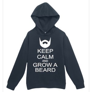 Keep Calm and Grow a Beard Urban Pullover Hoodie