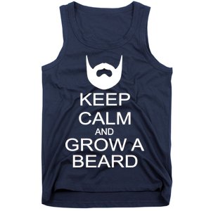 Keep Calm and Grow a Beard Tank Top