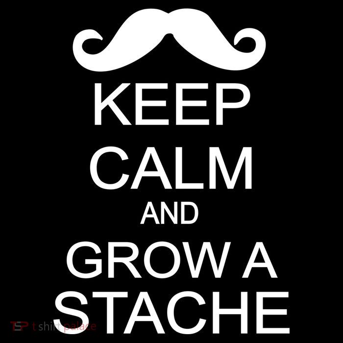 Keep Calm and Grow A Stache Sweatshirt