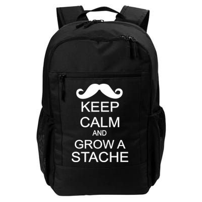 Keep Calm and Grow A Stache Backpack