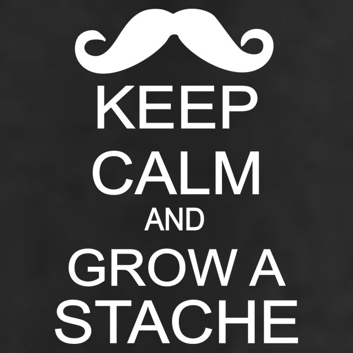 Keep Calm and Grow A Stache 25L Jumbo Tote