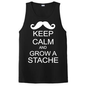 Keep Calm and Grow A Stache PosiCharge Competitor Tank