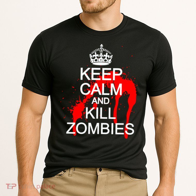Keep Calm and Kill Zombies Performance Shirt
