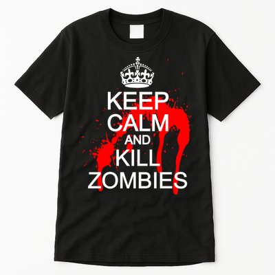 Keep Calm and Kill Zombies Tall T-Shirt