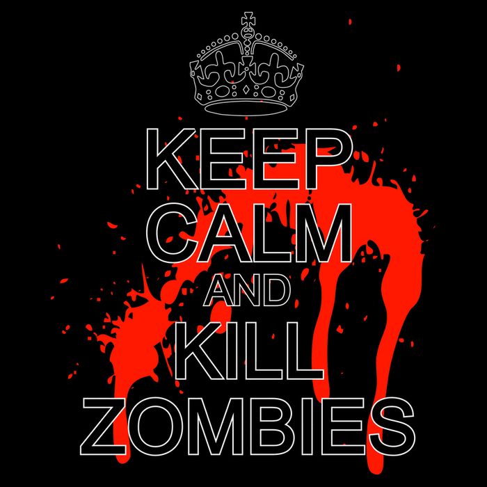 Keep Calm and Kill Zombies Mug