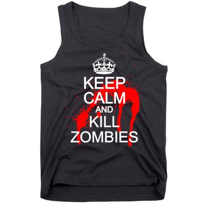 Keep Calm and Kill Zombies Tank Top