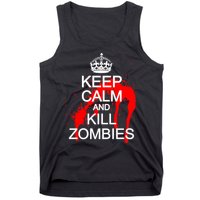 Keep Calm and Kill Zombies Tank Top