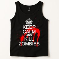 Keep Calm and Kill Zombies Tank Top