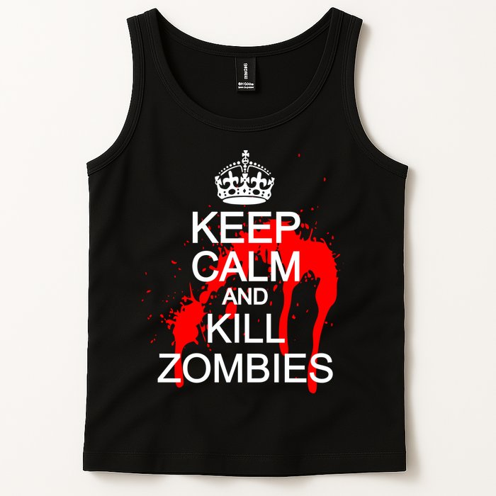 Keep Calm and Kill Zombies Tank Top
