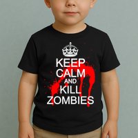Keep Calm and Kill Zombies Toddler T-Shirt