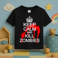 Keep Calm and Kill Zombies Toddler T-Shirt