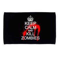 Keep Calm and Kill Zombies Microfiber Hand Towel