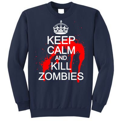 Keep Calm and Kill Zombies Sweatshirt