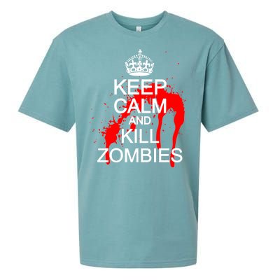 Keep Calm and Kill Zombies Sueded Cloud Jersey T-Shirt