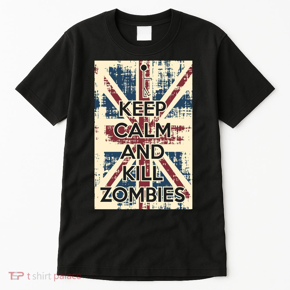 Keep Calm and Kill Zombies Vintage Tall T-Shirt