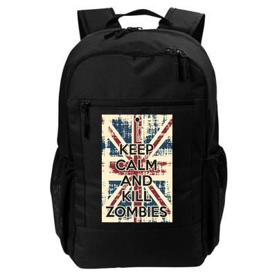 Keep Calm and Kill Zombies Vintage Backpack