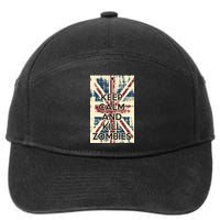 Keep Calm and Kill Zombies Vintage 7-Panel Snapback Hat