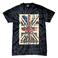 Keep Calm and Kill Zombies Vintage Tie-Dye T-Shirt