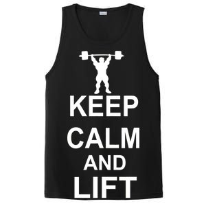 Keep Calm And Lift On PosiCharge Competitor Tank