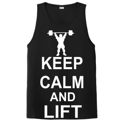 Keep Calm And Lift On PosiCharge Competitor Tank