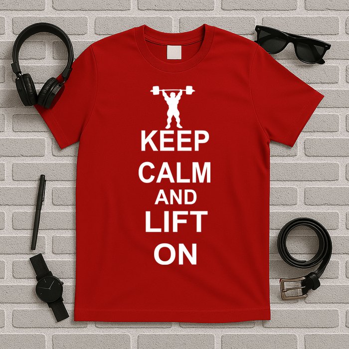 Keep Calm And Lift On T-Shirt