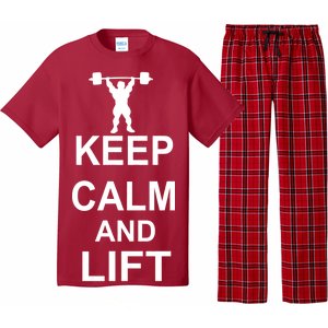 Keep Calm And Lift On Pajama Set