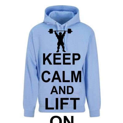 Keep Calm And Lift On Unisex Surf Hoodie