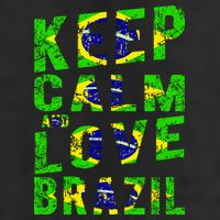 Keep Calm and Love Brazil Cool Comfort Performance Bucket Hat