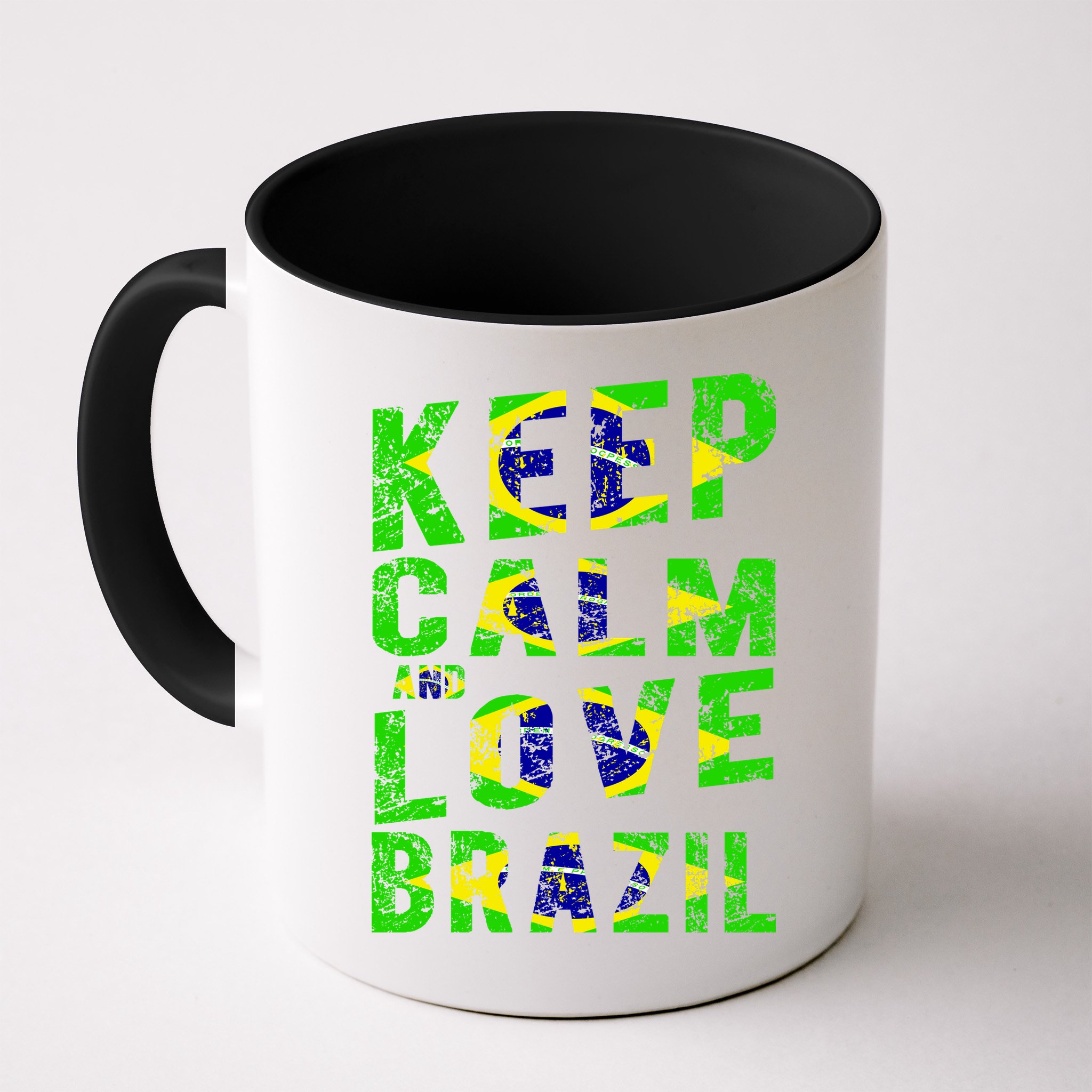 Keep Calm and Love Brazil Mug