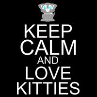 Keep Calm And Love Kitties Cooling Performance Crew T-Shirt