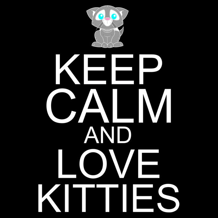Keep Calm And Love Kitties Cooling Performance Crew T-Shirt