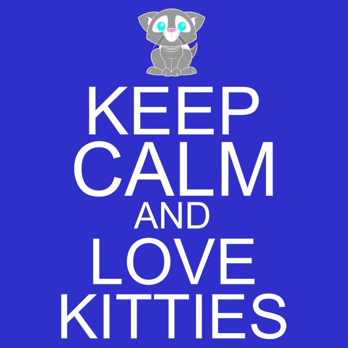Keep Calm And Love Kitties Baby Bodysuit