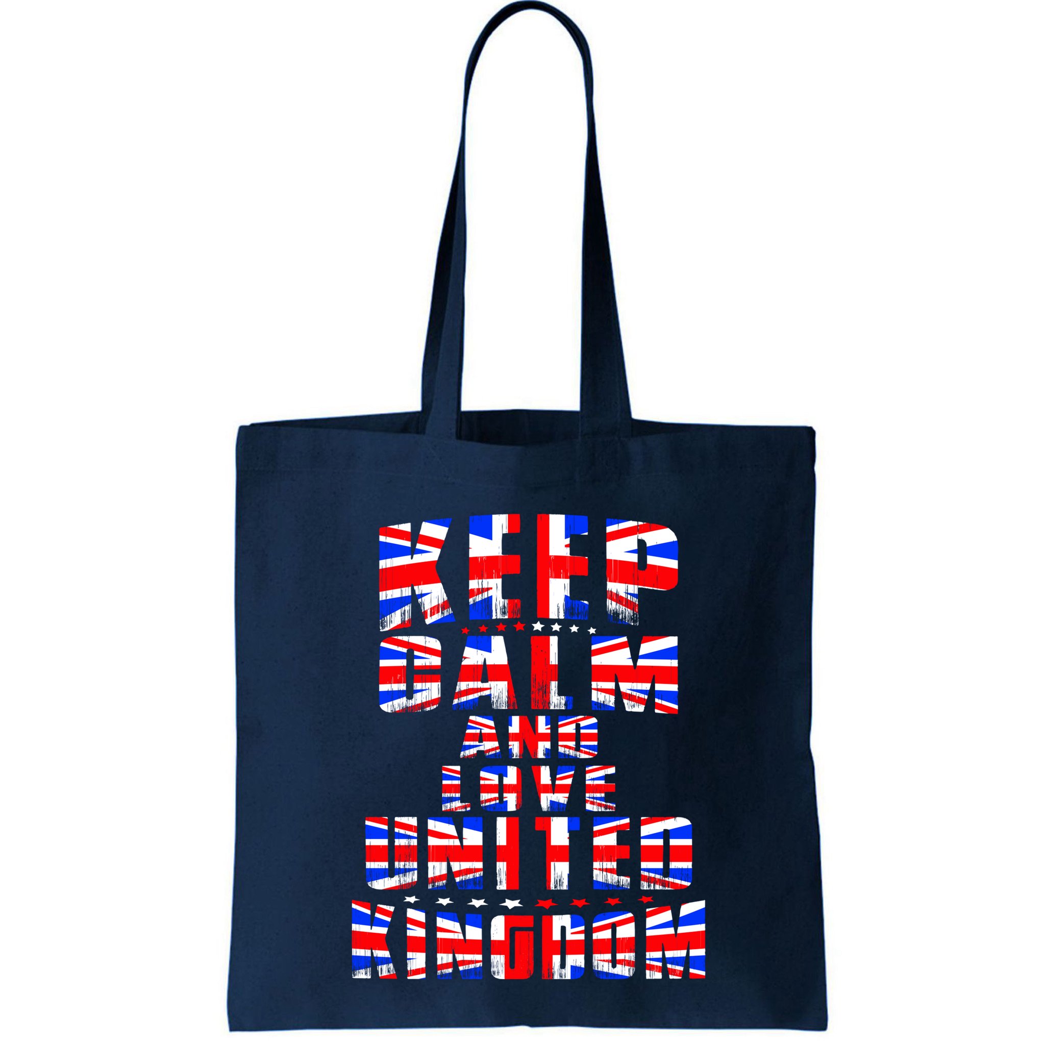 Keep Calm and Love United Kingdom Bag