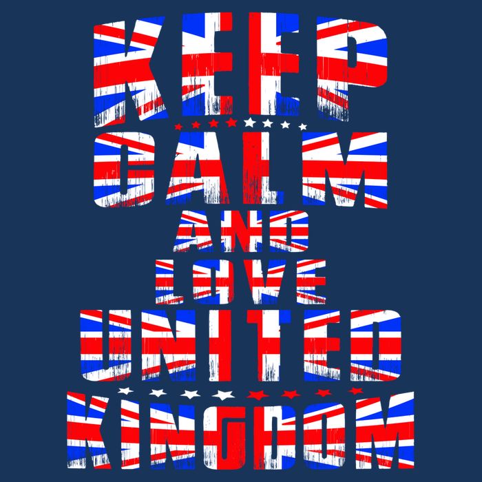 Keep Calm and Love United Kingdom Bag