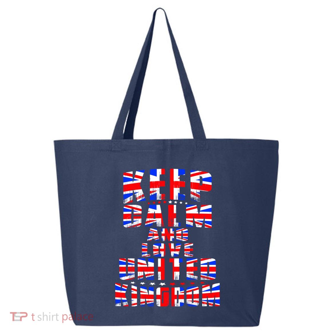 Keep Calm and Love United Kingdom 25L Jumbo Tote
