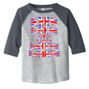 Keep Calm and Love United Kingdom Toddler Fine Jersey T-Shirt