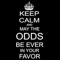 Keep Calm And May The Odds Be Ever In Your Favor Impact Tech Backpack