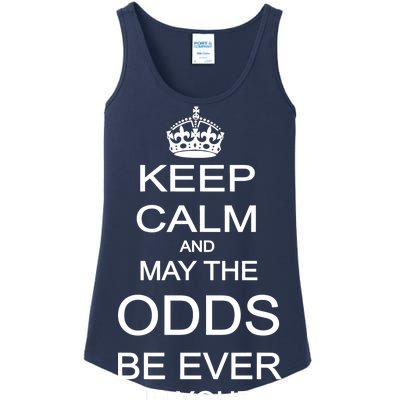 Keep Calm And May The Odds Be Ever In Your Favor Ladies Essential Tank