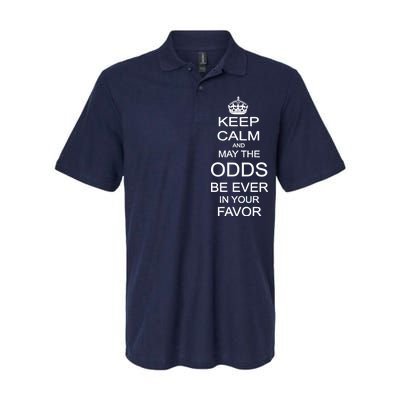 Keep Calm And May The Odds Be Ever In Your Favor Softstyle Adult Sport Polo