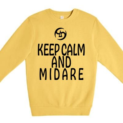 Keep Calm And Midare FF14 Samurai Premium Crewneck Sweatshirt