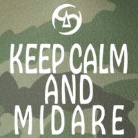 Keep Calm And Midare FF14 Samurai Legacy Tie Dye Trucker Hat