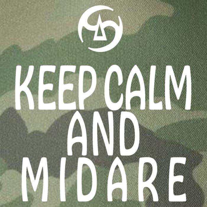 Keep Calm And Midare FF14 Samurai Legacy Tie Dye Trucker Hat