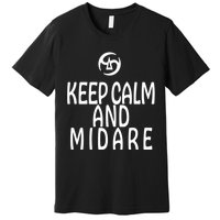 Keep Calm And Midare FF14 Samurai Premium T-Shirt
