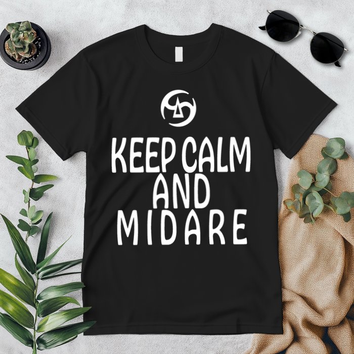 Keep Calm And Midare FF14 Samurai Premium T-Shirt