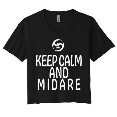 Keep Calm And Midare FF14 Samurai Crop Top