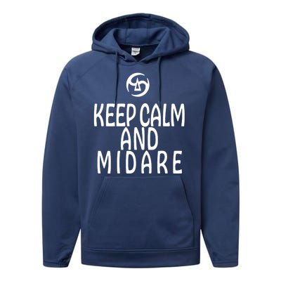 Keep Calm And Midare FF14 Samurai Performance Fleece Hoodie