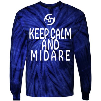 Keep Calm And Midare FF14 Samurai Tie-Dye Long Sleeve Shirt