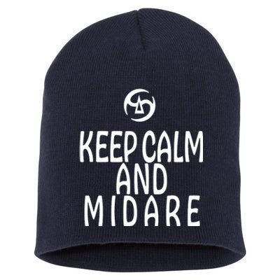 Keep Calm And Midare FF14 Samurai Short Acrylic Beanie